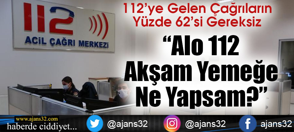 Alo 112 Akşam Yemeğe Ne Yapsam?