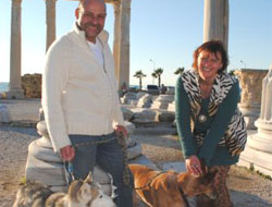 Karavanlarıyla Isparta’yı Gezdiler