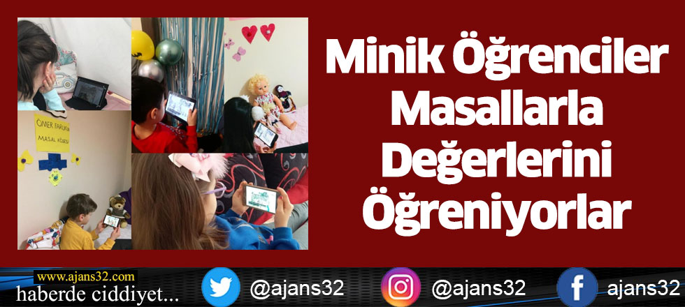 Minik Öğrenciler Masallarla Değerlerini Öğreniyorlar