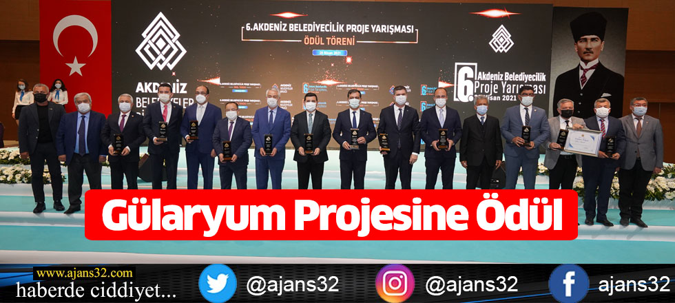 Gülaryum Projesine Ödül