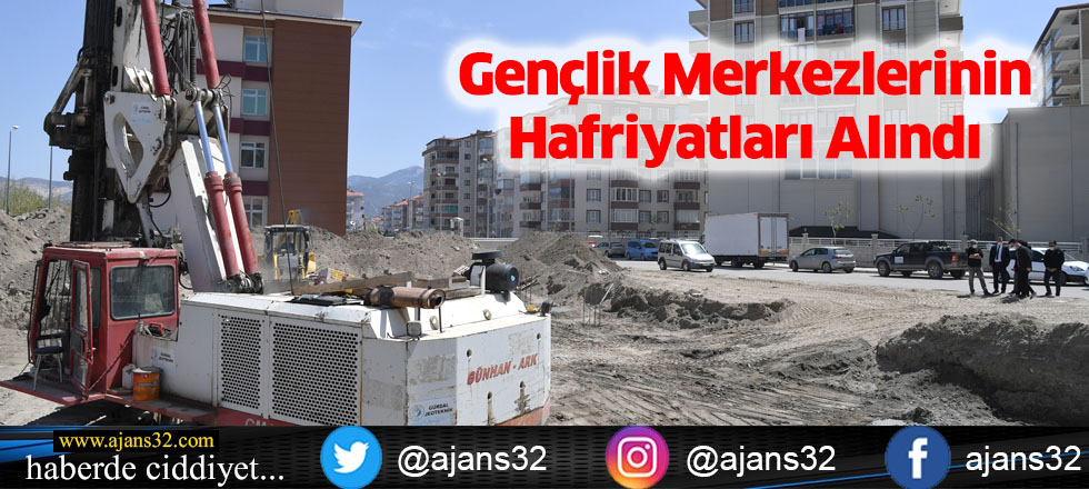 Gençlik Merkezlerinin Hafriyatları Alındı