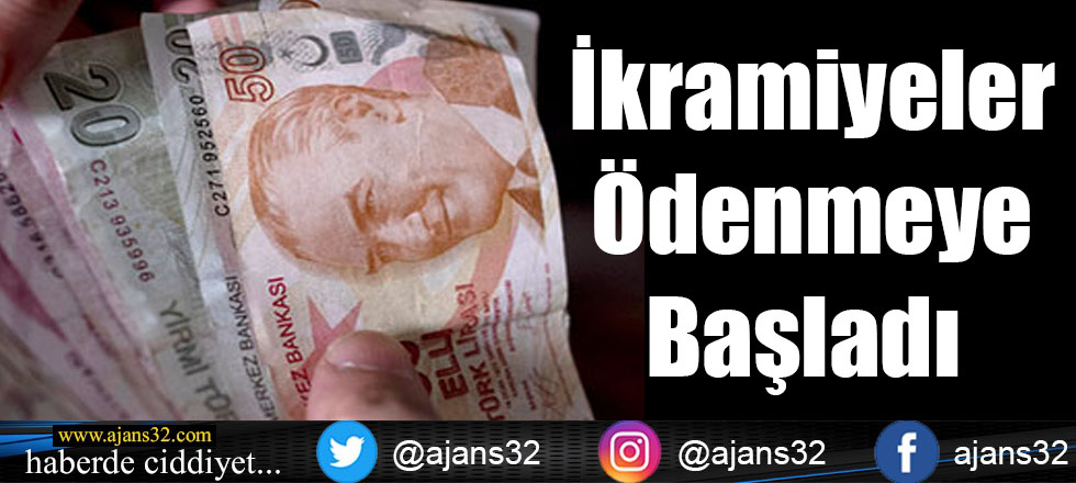 İkramiyeler Ödenmeye Başladı