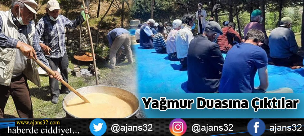 Yağmur Duasına Çıktılar