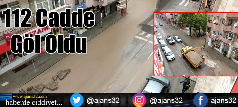 112 Cadde Göl Oldu