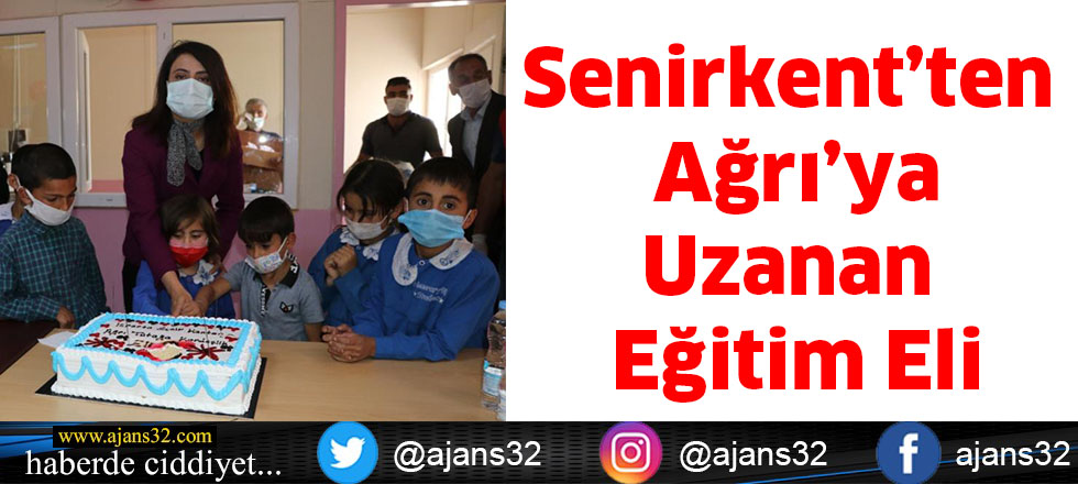 Senirkent’ten Ağrı’ya Uzanan Eğitim Eli