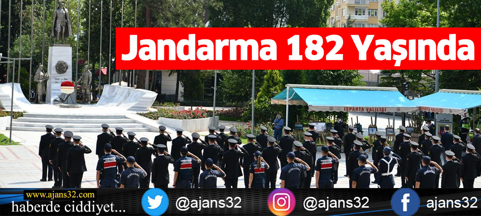 Jandarma 182 Yaşında