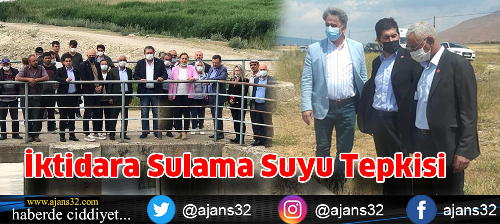 İktidara Sulama Suyu Tepkisi