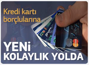 Kredi kartlarına ödeme kolaylığı