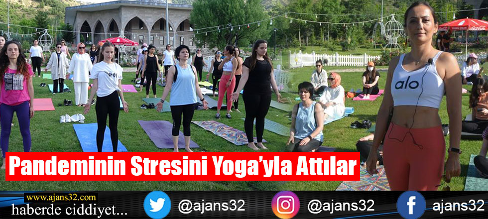 Pandeminin Stresini Yoga’yla Attılar