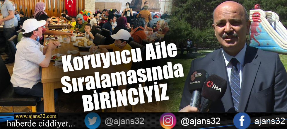 Koruyucu Aile Sıralamasında Birinciyiz