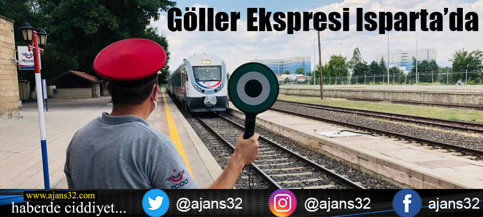 Göller Ekspresi Isparta'da