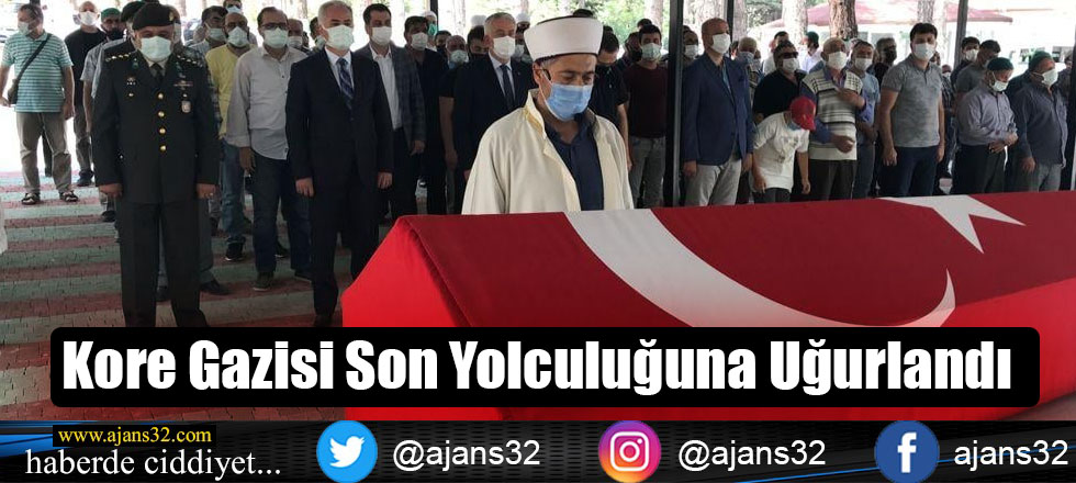 Kore Gazisi Son Yolculuğuna Uğurlandı