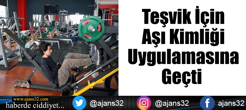 Teşvik İçin Aşı Kimliği Uygulamasına Geçti