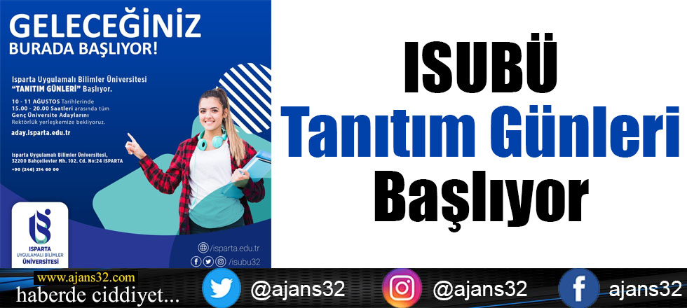 ISUBÜ Tanıtım Günleri Başlıyor