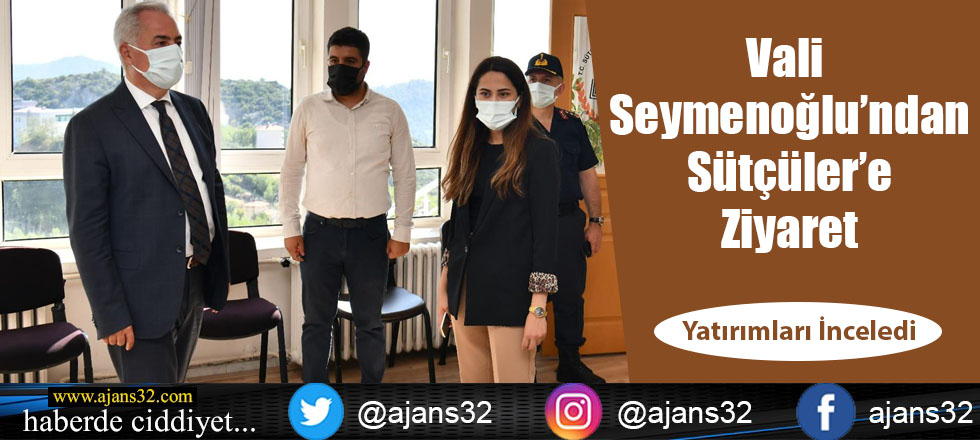 Vali Seymenoğlu'ndan Sütçüler'e Ziyaret