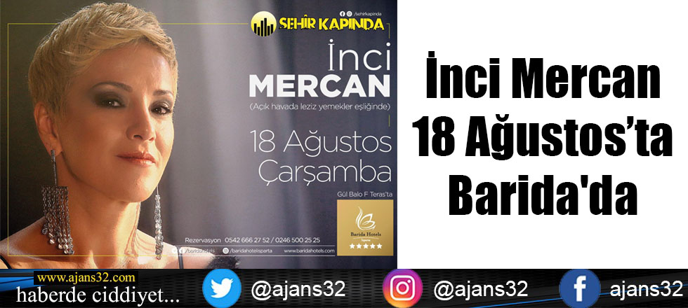 İnci Mercan Barida'da