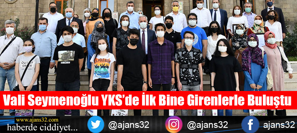 Vali Seymenoğlu YKS'de İlk Bine Girenlerle Buluştu