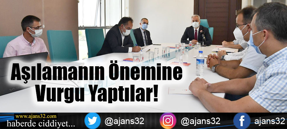 Aşılamanın Önemine Vurgu Yaptılar!