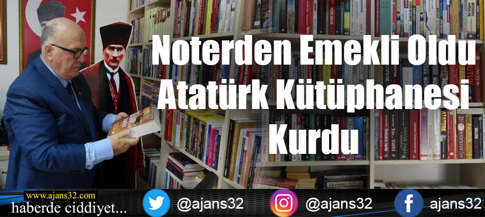 Emekli Noter Atatürk Kütüphanesi Kurdu