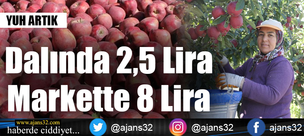 Dalında 2,5 Lira Markette 8 Lira