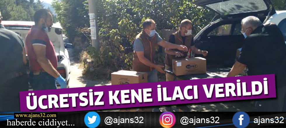 Ücretsiz Kene İlacı Dağıtıldı