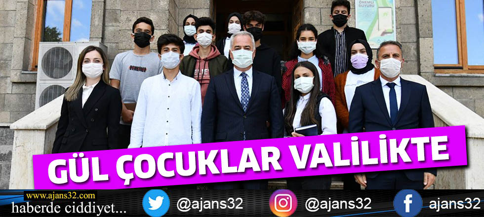 Gül Çocuklar Valilikte