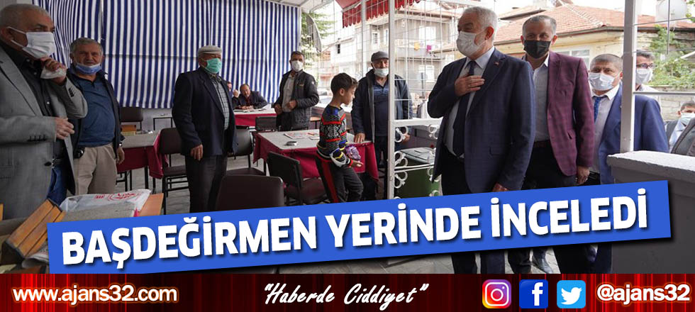 Başkan Yerinde İnceledi