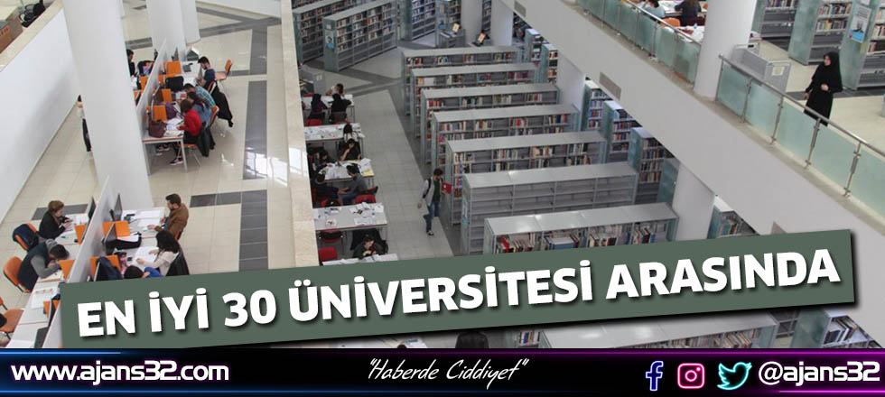 En İyi 30 Üniversitesi Arasında