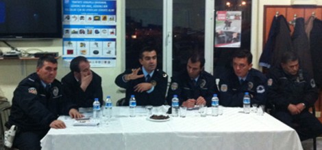 Trafik Şube'den Halk Otobüsü Şöförlerine Eğitim