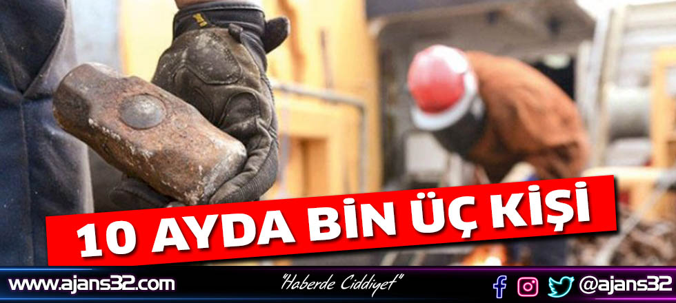 10 Ayda 1003 Kişi