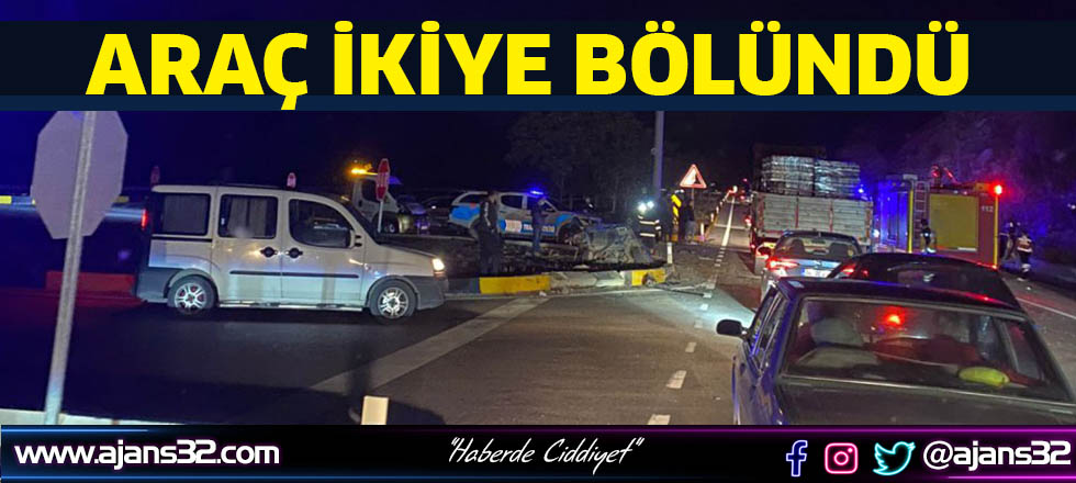 Araç İkiye Bölündü