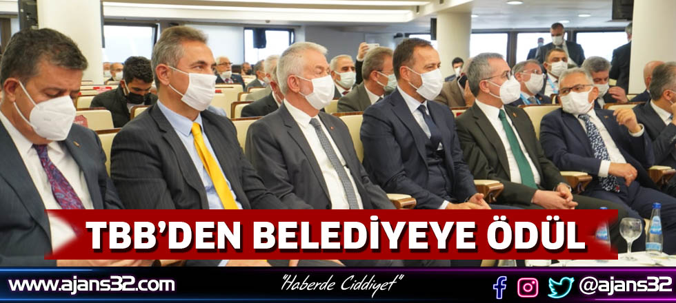 TBB’den Belediyeye Ödül