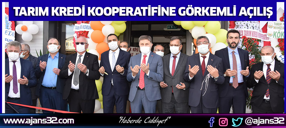 Tarım Kredi Kooperatifine Görkemli Açılış