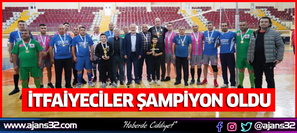 İtfaiyeciler Şampiyon Oldu