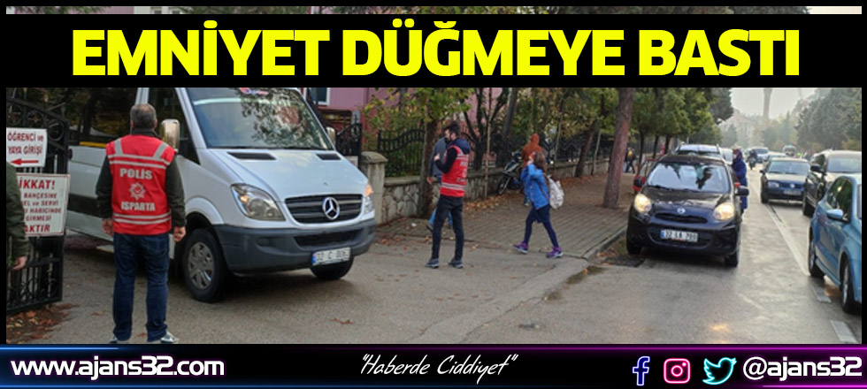 Emniyet Düğmeye Bastı