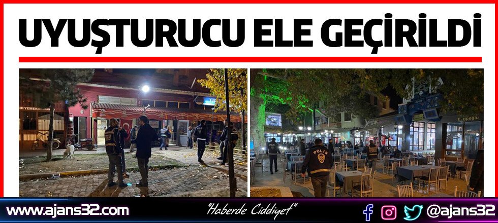 Uyuşturucu Ele Geçirildi