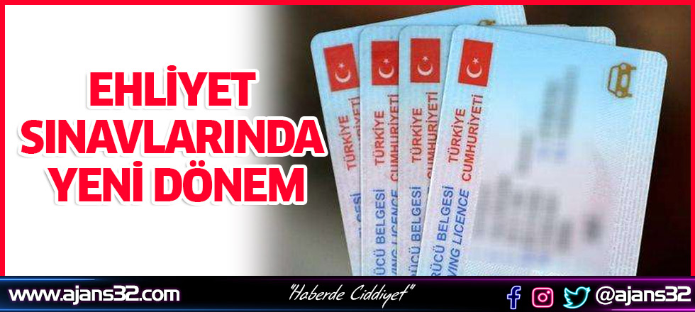 Ehliyet Sınavlarında Yeni Dönem