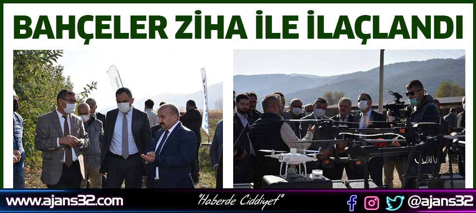 Bahçeler ZİHA İle İlaçlandı