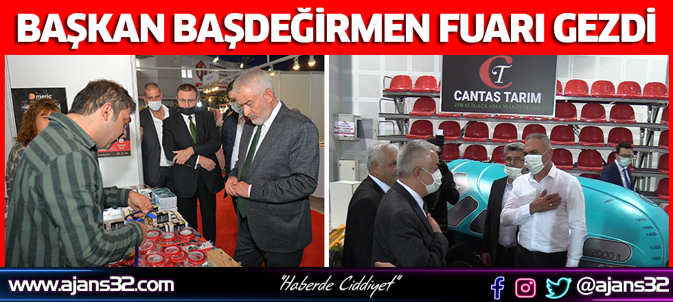 Başdeğirmen Fuarı Gezdi