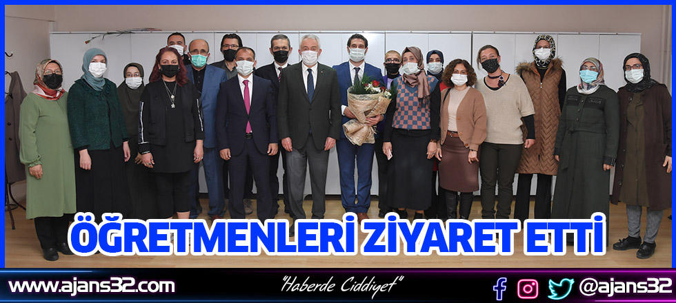 Öğretmenleri Ziyaret Etti