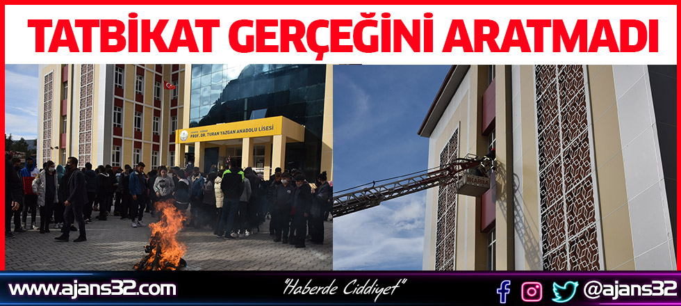 Tatbikat Gerçeğini Aratmadı