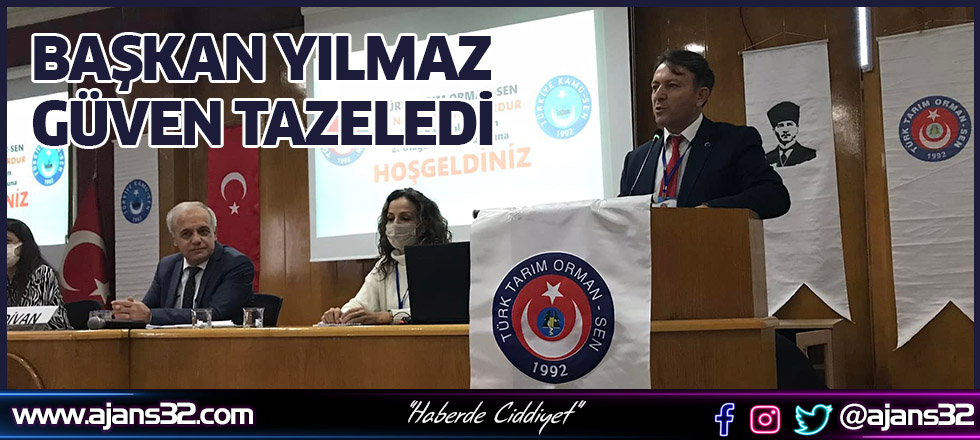 Başkan Yılmaz Güven Tazeledi