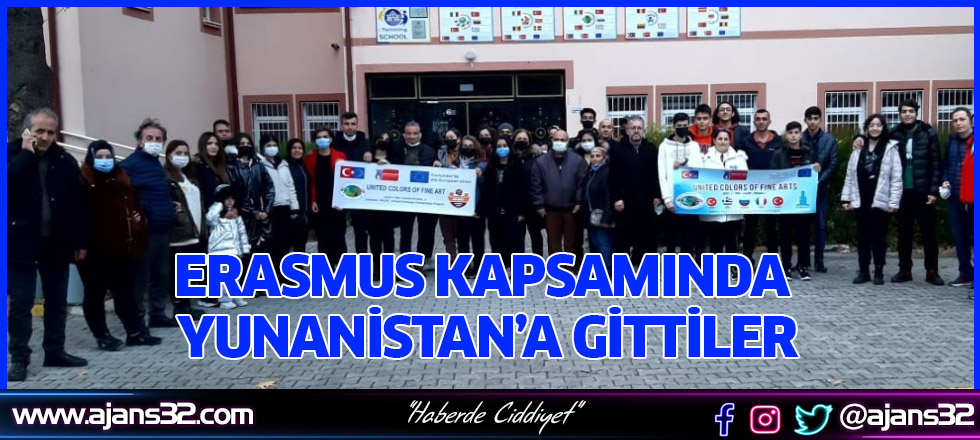 ERASMUS Kapsamında Yunanistan’a Gittiler