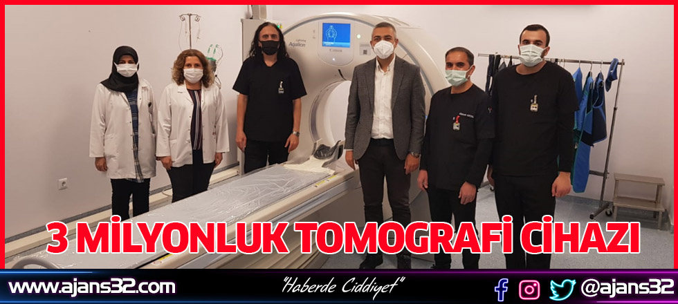 3 Milyonluk Tomografi Cihazı