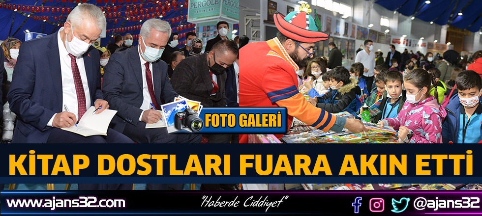 Kitap Dostları Fuara Akın Etti