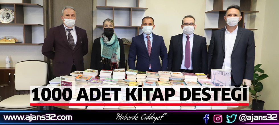 1000 Adet Kitap Desteği