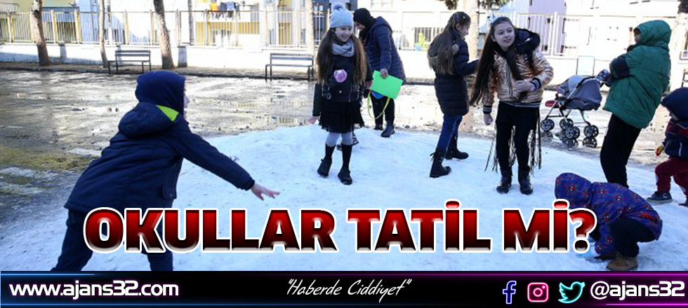 Isparta’da Okullar Tatil Mi?
