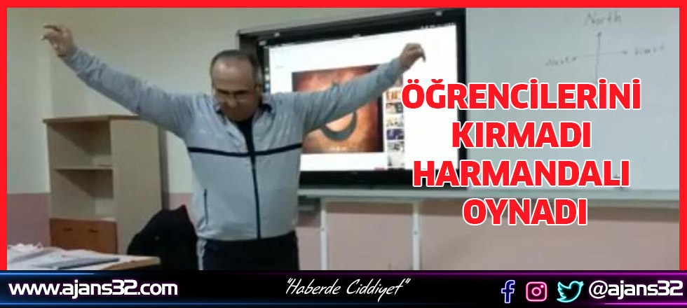 Öğrencilerini Kırmadı Harmandalı Oynadı