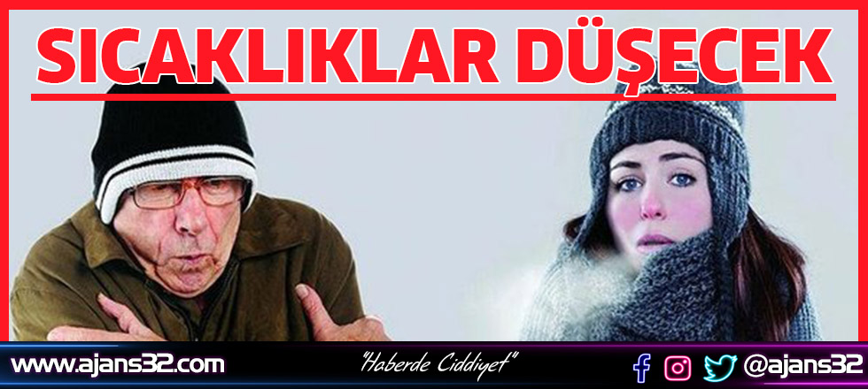 Sıcaklıklar Düşecek