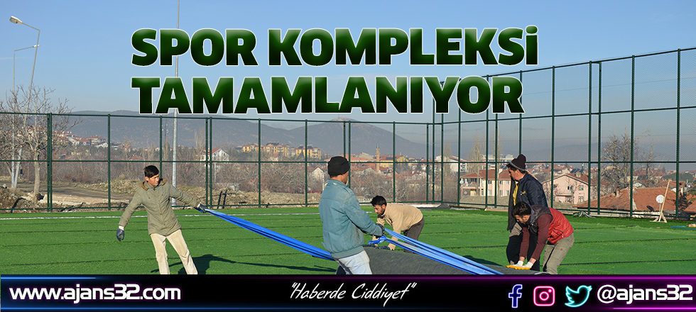 Spor Kompleksi Tamamlanıyor